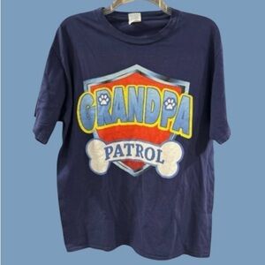 🐶 GRANDPA PATROL!! SUPER CUTE TEE! NO JOB IS TOO BIG, NO PUP IS TOO SMALL! 🐾